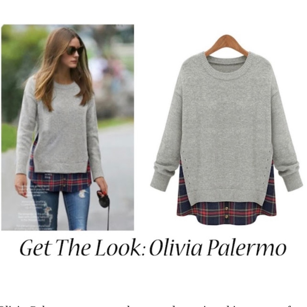 GOODNIGHT MACAROON l Mock Layer Sweater